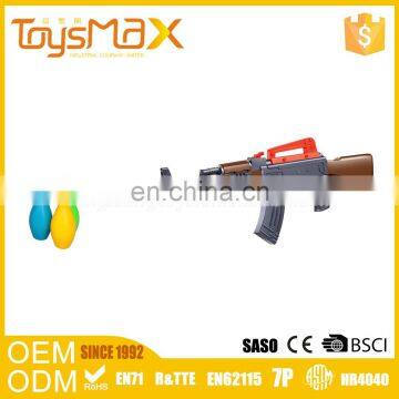 Hottest Children's Summer Toys Safe Water and Soft Bullet Plastic Air Powered Launcher Water Gun With Bowling Ball for Shooting photo-3