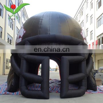 Football sports game entrance football helmet inflatable