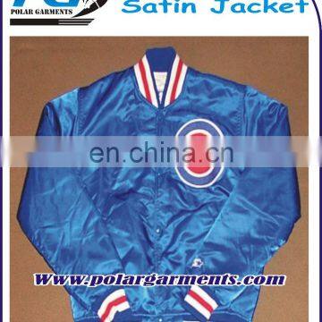 cheap Custom satin varsity jackets