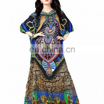 Ladies Wear Elegant Digital Printed Kaftan (kaftan dress)