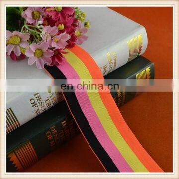 Soft multi color elastic band/elastic waistband wear custom for garment