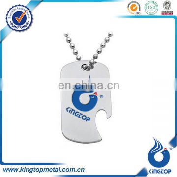 customized blank dog tags bottle opener