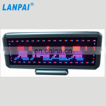 Alibaba China top selling16*64 dots flexible transparent glass led matrix display