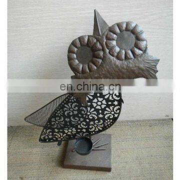 Owl Candle Holders for Home Decoration/candle Holders Metal