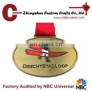 Promotional New Products Expert Factory Custom Quality Star Design Gold Plated Anniversary Medal photo-5