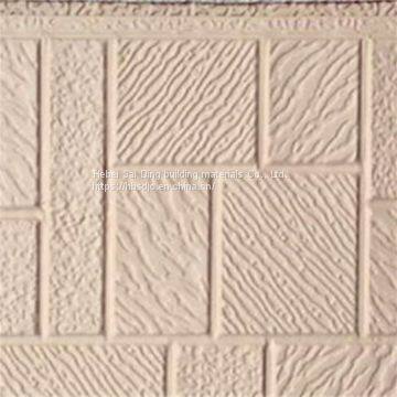 China Hebei Sai Ding building materials Co., Ltd. metal embossing thermal insulation boardAE5-001