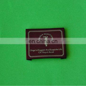 weave edge high quality woven label