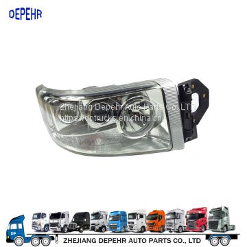 Zhejiang Depehr Heavy Duty European Tractor Body Parts Head Light Renault Truck Head Lamp 5010578475 5010578451