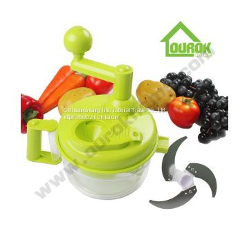 MULTIFUNCTIONAL VEGETABLE CHOPPER WITH EGG SPOON/A138