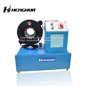 HF51 up to 2'' China factory Alibaba trade assurance used hydraulic rubber hose fitting making machine