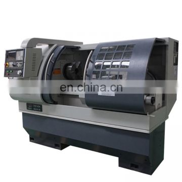 CK6140A CNC Lathe with auto bar feeder