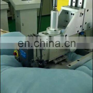 Automatic pillow sewing machine for pillow cases cushion tacking machine