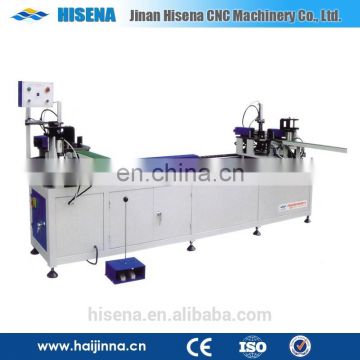 aluminum door and windows double head set angle saw machine