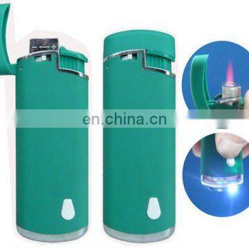 plastic windproof LED lighter with cap