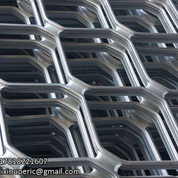 Guangzhou supplier Diamond hole Aluminum Grille Mesh used for window and door