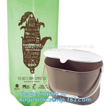 64 Gallon Compostable Trash Bag Biodegradable Garbage Bag, 0.9 Mil, 47