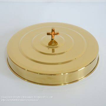 Gold Christian Communion Tray photo-2