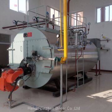 Energy Saving Fully Automatic Fire Tube Industrial Oil Gas Steam Boiler for milk pasteurization