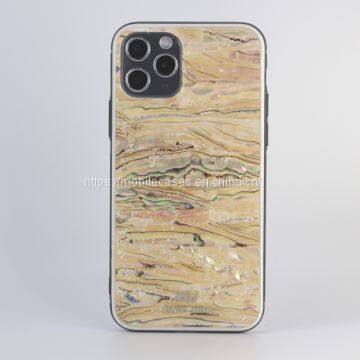 2019 Release supported wireless charging pc crystal case for iPhone 11 pro case conch print for iPhone 8