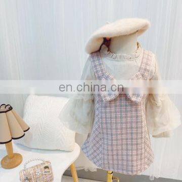 Baby girl dress autumn clothes 2020 new autumn girl foreign style child little fragrance princess dress small skirt