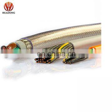 high quality copper conductor PVC insulated and sheathed control cable KVVP22 4x2.5