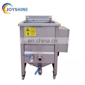 Professional food machinery plant sale commercial water fryer basket counter top gas fryer