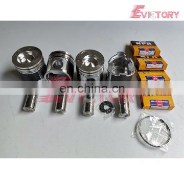 4TNE106 piston liner kit 4TNE106 piston ring cylinder lienr kit For BOBCAT