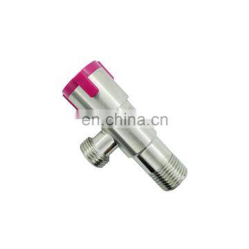 Quick Open Stainless Steel Brass SS304 SS201 Angle Valves