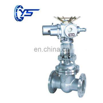 Flange Ends connection Z941H-16C cuniform  electric WCB body gate valve