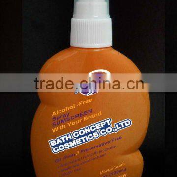 Beach Sunscreen Spray in your Brand
