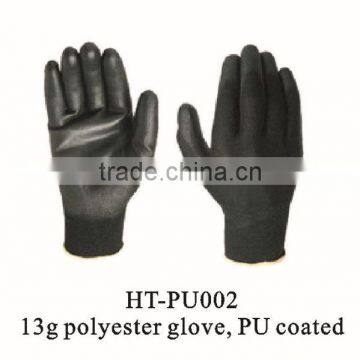 13g nylon pu coated nylon gloves