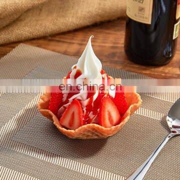 Simulation Ice Cream Model Artificial Fruit Ice Cream Waffle Cup Display Model For Decoration photo-3