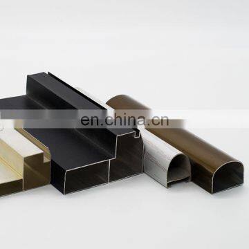 Structural Bending Material Aluminum Profile For Led Strip Light Surface Mount