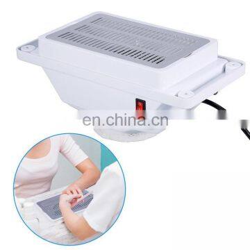 Nail Dust Collector Suction Fan with1 Dust Collecting Bags 6W Nails Art Salon Machine Manicure Tools Vacuum Cleaner Equipment