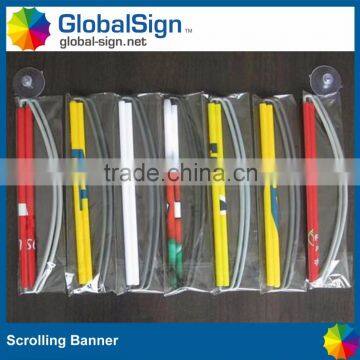 hot sale fan rolling banner