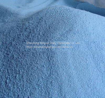 light blue color washing powder
