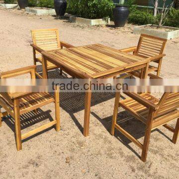 outdoor wood garden set - acacia wooden furniture - made in vietnam outdoor furniture