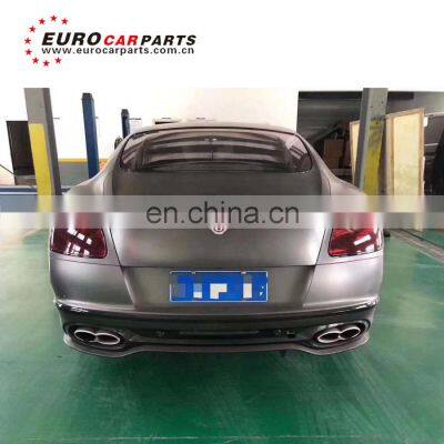 NEW GT Body Kit for Continental GT to SP Style With Front Bumper Fender Ducts Rear Bumper and Diffuser Carbon Finber