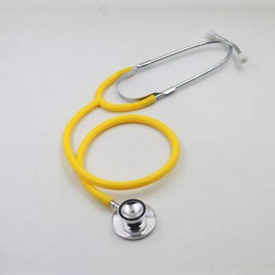 Aluminiun Alloy, Medical PVC Tube Professional Low Price Hospital Doctor Dual Head Stethoscope photo-2