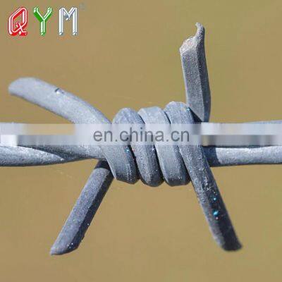 Airport Prison Security Fence Galvanized Barbed Wire Fence photo-5