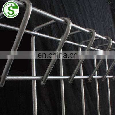 Standard stronger 6 gauge decorative wire fence roll top fences Singapore