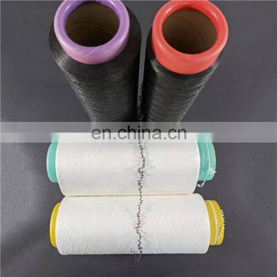 Wholesale Custom Brand Low Price High Tenacity Acy 75d/36f with 20d Spandex Covered Yarn