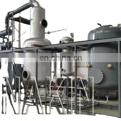 Base Oil High Efficient Used Engine Oil Distillation Oil Refining Machine