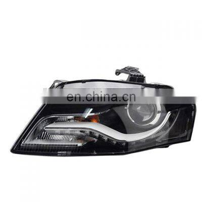 Auto front head lamp For Audi A4 B8 headlight 2007 2008 2009 2010 2012 8K0941029C 8K0941030C