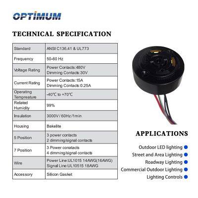 China 5pin Lora Smart Control NEMA Socket ANSI C136.41 photo-3