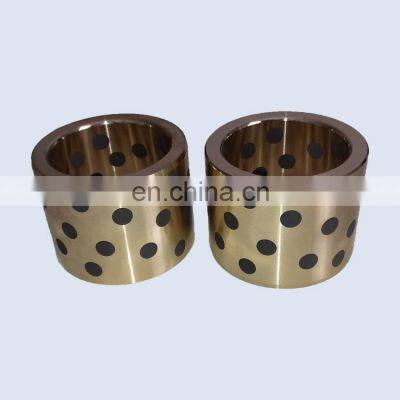 JDB202415 wholesale Sliding bearings self lubricating graphite bearing bushing copper sleeve