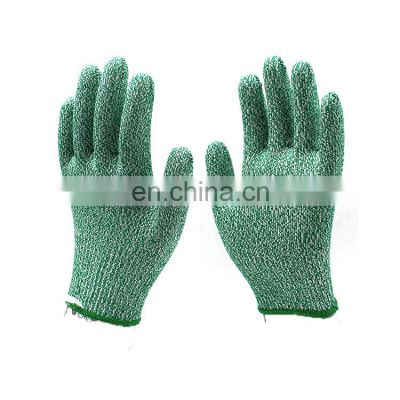 Anti Cut Grey Kitchen Work Glove A4 Cut Level 5 Food Grade Cut Resistant Safety Gloves