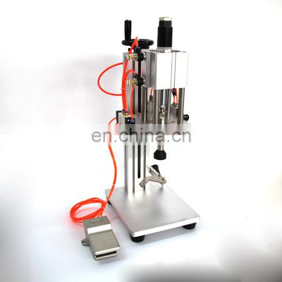 Semi-automatic pneumatic fragrance collar press machine