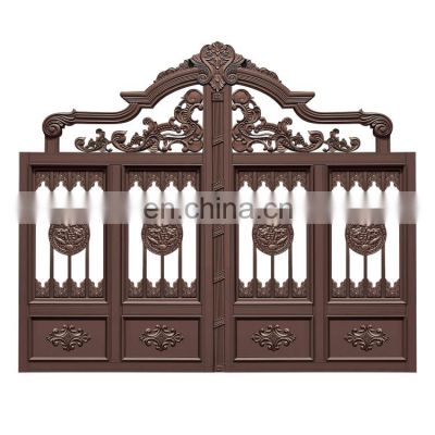 Pretty Wrought Iron Main Gates Designs Electric Sliding Driveway Doors