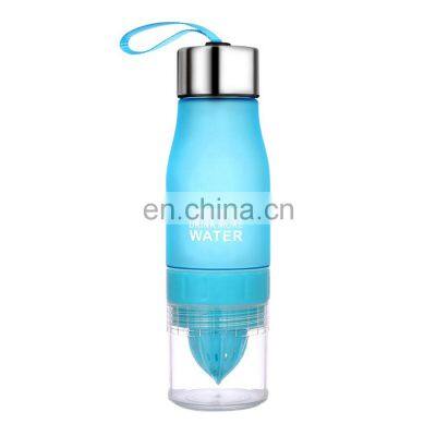 Newest Style H2O Private Label Fruit Plastic Infuser Water Bottle photo-2